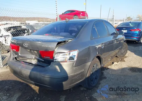 2010 Hyundai Sonata Gls from USA, damaged, VIN 5NPET4AC4AH580483